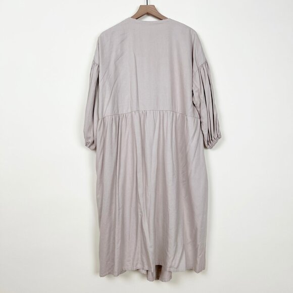 Vintage Handmade Whimsical Puff Sleeve Princess Pleated Fairycore Cottagecore - Picture 9 of 10